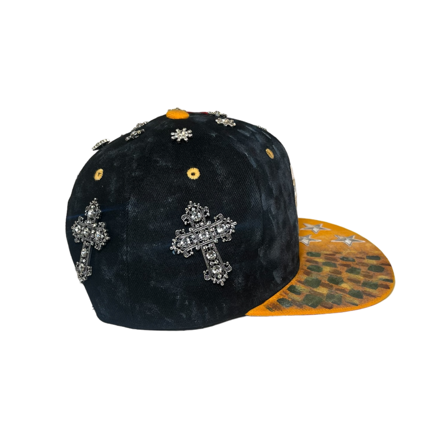 YM jeweled hat